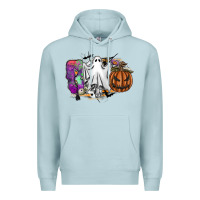 Blue Mist boo Premium Hoodie - SublimationCraftShop