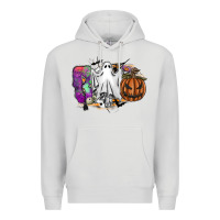 Dove Grey boo Premium Hoodie - SublimationCraftShop