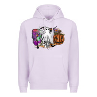 Lilac boo Premium Hoodie - SublimationCraftShop