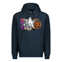 Navy boo Premium Hoodie - SublimationCraftShop