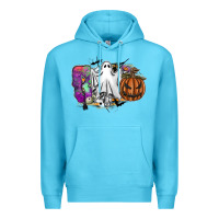 Ocean Blue boo Premium Hoodie - SublimationCraftShop