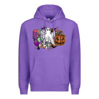 Purple boo Premium Hoodie - SublimationCraftShop
