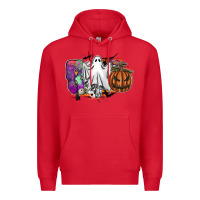 Red boo Premium Hoodie - SublimationCraftShop