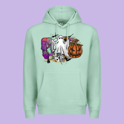 Boo Premium Hoodie Designed By Sublimationcraftshop