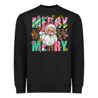 Black merry merry merry Heavyweight Sweatshirt - AdoDesignShop
