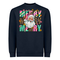 Navy merry merry merry Heavyweight Sweatshirt - AdoDesignShop