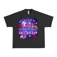Pigment Black Why fall in love when you can fall asleep Urban Heavy Tee - FaDigitalArtStudio