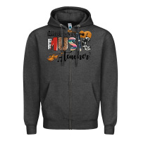 Charcoal Heather music teacher Zipper Hoodie - AdoDesignShop