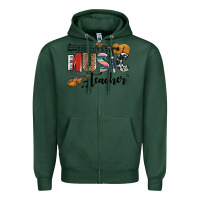 Sports Green music teacher Zipper Hoodie - AdoDesignShop