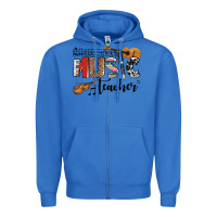 True Royal music teacher Zipper Hoodie - AdoDesignShop