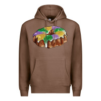 Chestnut Mardi gras king cake Premium Hoodie - RanaPortraitStore