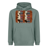 Sage serape cowhide  brushstroke Heavyweight Hoodie - AdoDesignShop