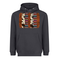 Smoke serape cowhide  brushstroke Heavyweight Hoodie - AdoDesignShop