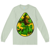 Matcha st.patrick's teardrop earrings Long Sleeve Tee - FaDigitalArtStudio