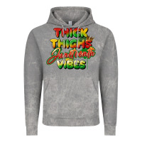 Cloud Rock thick thighs juneteenth vibes Vintage Hoodie - FaDigitalArtStudio