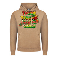 Vintage Coffee thick thighs juneteenth vibes Vintage Hoodie - FaDigitalArtStudio