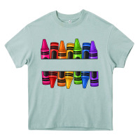 Arona custom name crayons Heavy Core Tee - texasbilliewilder
