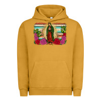 Pigment Peanut Butter western our lady of Guadalupe Urban Hoodie - JahusDesignShop
