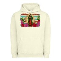 Pigment Pistachio western our lady of Guadalupe Urban Hoodie - JahusDesignShop