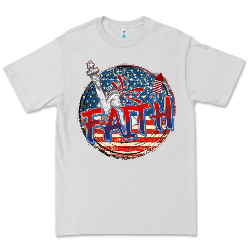 Faith Usa Premium Tee by CowGirlArtShop | Teevron
