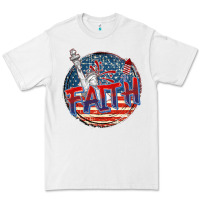 White faith usa Premium Tee - CowGirlArtShop