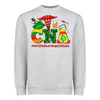 Heather Grey cna juneteenth certified nursing assistant Heavyweight Sweatshirt - AdoDesignShop