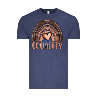 Vintage Denim equality melanin rainbow Vintage Tee - OliviaCreatesArt
