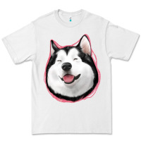 White husky Premium Tee - Jasminsmagicworld