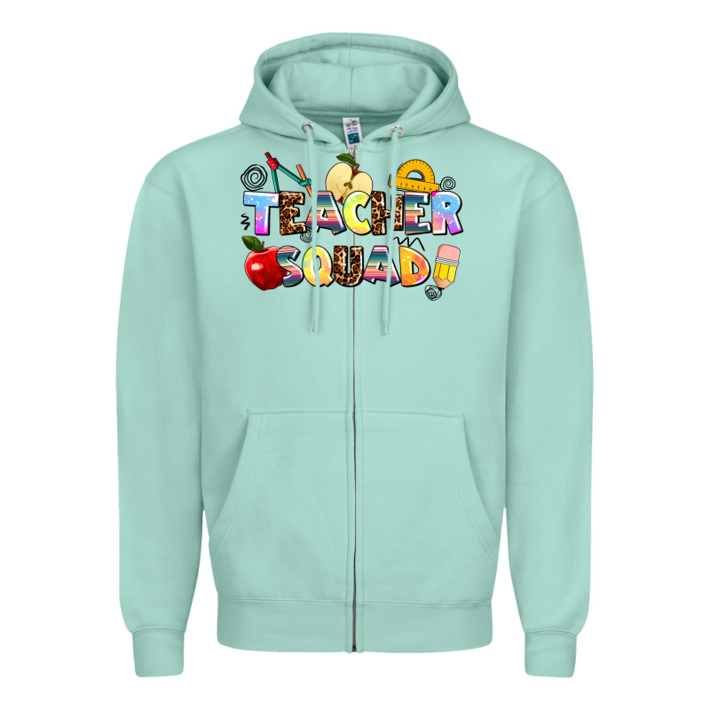 Teacher Squad Zipper Hoodie by AdoDesignShop | Teevron