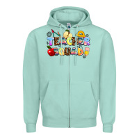 Seafoam teacher squad Zipper Hoodie - AdoDesignShop