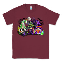 Burgundy halloween gnome Classic Tee - CowGirlArtShop