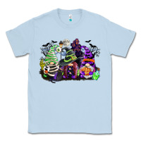 Dusty Blue halloween gnome Classic Tee - CowGirlArtShop