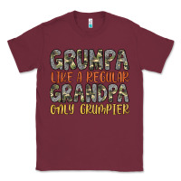 Burgundy grumpa like a regular grandpa only grumpier Classic Tee - Artiststas