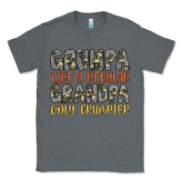 Charcoal Heather grumpa like a regular grandpa only grumpier Classic Tee - Artiststas