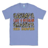 Colony Blue grumpa like a regular grandpa only grumpier Classic Tee - Artiststas