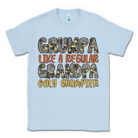 Dusty Blue grumpa like a regular grandpa only grumpier Classic Tee - Artiststas