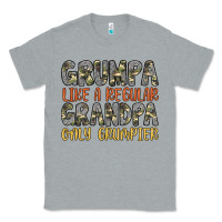 Heather Grey grumpa like a regular grandpa only grumpier Classic Tee - Artiststas