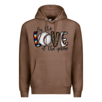 Chestnut for the love of the game baseball Premium Hoodie - CowhideDigitalArt
