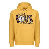 Mustard for the love of the game baseball Premium Hoodie - CowhideDigitalArt