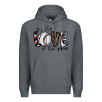 Rock for the love of the game baseball Premium Hoodie - CowhideDigitalArt