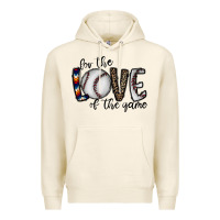 For The Love Of The Game Baseball Premium Hoodie | Teevron