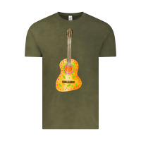Vintage Olive mexican vihuela fa element 1 Vintage Tee - FaDigitalArtStudio