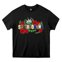 Black salvadorena Heavy Core Tee - texasbilliewilder