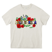 Cream salvadorena Heavy Core Tee - texasbilliewilder
