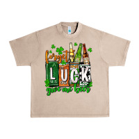 French Oak St. Patrick's Forget luck give me beer Urban Heavy Tee - OliviaCreatesArt