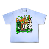 Grape Ice St. Patrick's Forget luck give me beer Urban Heavy Tee - OliviaCreatesArt