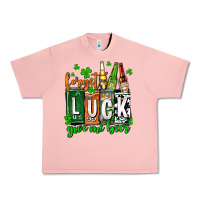 Salmon St. Patrick's Forget luck give me beer Urban Heavy Tee - OliviaCreatesArt