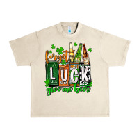 Sandshell St. Patrick's Forget luck give me beer Urban Heavy Tee - OliviaCreatesArt