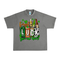 Tornado St. Patrick's Forget luck give me beer Urban Heavy Tee - OliviaCreatesArt