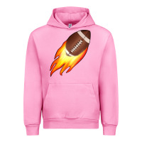 Fuchsia Pink american football Urban Hoodie - JahusDesignShop